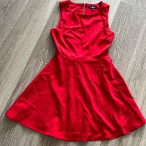 lulus red dress